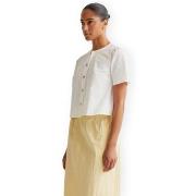 Blouse Compania Fantastica COMPAÑIA FANTÁSTICA Shirt 11045 - White