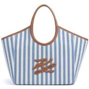 Handtas Karl Lagerfeld STRIPE CANVAS