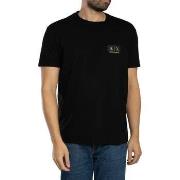 T-shirt Korte Mouw EAX Chest Logo T-shirt