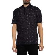 Polo Shirt Korte Mouw EAX Poloshirt met logopatroon