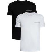 Pyjama's / nachthemden Emporio Armani Set van 2 lounge T-shirts met ro...