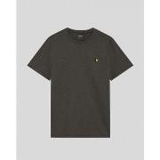 T-shirt Lyle &amp; Scott TS2401V FINE SLUB T-SHIRT-W635 GUNMETAL