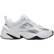 Lage Sneakers Nike M2K Tekno White Metallic Silver Black (Women's)