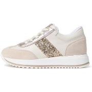 Lage Sneakers NeroGiardini Velour Perseo Osso Etoile Miele T.Glitter G...