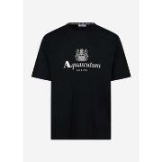 T-shirt Korte Mouw Aquascutum Big logo t-shirt