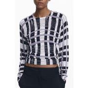 T-Shirt Lange Mouw Desigual 25wwjf41bi2000xs