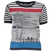 T-shirt Korte Mouw Desigual 23swtkbma67063bblu50102xl