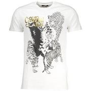 T-shirt Korte Mouw Roberto Cavalli qxt63bjd060bi000532xl
