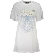 T-shirt Korte Mouw Roberto Cavalli qxt10ejd060604f8d6bianco0005xl