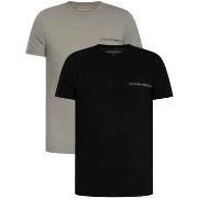T-shirt Korte Mouw Emporio Armani Set van 2 lounge T-shirts