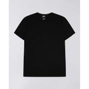 T-shirt Edwin I024965.DOUBLE PACK SS TEE-89.EN BLACK