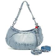 Handtas Desigual BAG HALF LOGO DENIM WAVERLY