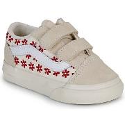 Lage Sneakers Vans Old Skool V Chantilly Floral RACING RED
