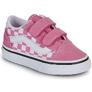 Lage Sneakers Vans Old Skool V COLOR THEORY CHECKERBOARD Pink Fizz