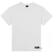 T-shirt Korte Mouw Propaganda PRTS645 -02 T-SHIRT LABEL BICOLOR-WHITE