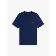 T-shirt Korte Mouw Tommy Hilfiger MW0MW43066-DCC CARBON NAVY