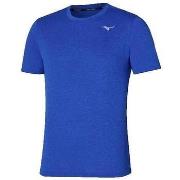 T-shirt Korte Mouw Mizuno T-shirt Impulse Core Bleu