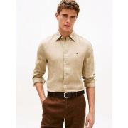 Overhemd Lange Mouw Tommy Hilfiger MW0MW41530 PGMNT DYED-RBT SANDALWOO...