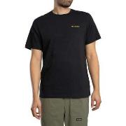T-shirt Korte Mouw Columbia Grafisch T-shirt met logo op de achterkant