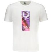 T-shirt Korte Mouw Gianmarco Venturi au01417marinobiwhite2xl