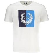 T-shirt Korte Mouw Gianmarco Venturi au01416attiliobiwhitexl