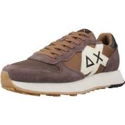 Lage Sneakers Sun68 Sport Zapatillas Hombre Modèle Jaki Bicolor