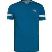 T-shirt Korte Mouw Sergio Tacchini Grello T-Shirt Mykonos Blue/Gardeni...
