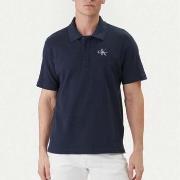 Polo Shirt Korte Mouw Calvin Klein Jeans Polos Hombre Modèle Monologo ...