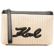 Handtasje Karl Lagerfeld Bolsos Mujer Modèle K/signature Raffia Pouch