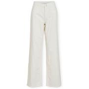 Straight Jeans Vila Palma Wide Jeans - Snow White