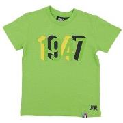 T-shirt Korte Mouw Leone 1947 Boy Short Sleeves Basic