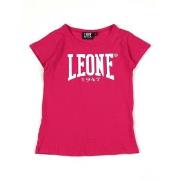 T-shirt Korte Mouw Leone 1947 Girl Short Sleeves B W