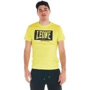 T-shirt Korte Mouw Leone 1947 Man Sleveless Sporty Fluo
