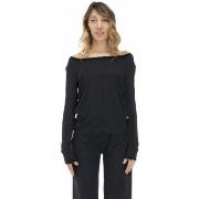 T-Shirt Lange Mouw Leone 1947 Woman Long Sleeves T-Shirt Earth Tones