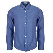 Overhemd Lange Mouw Gant REG GMNT DYED LINEN SHIRT
