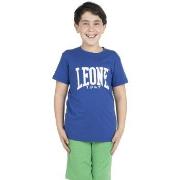 T-shirt Korte Mouw Leone 1947 Boy Short Sleeves Basic