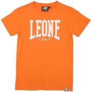 T-shirt Korte Mouw Leone 1947 Boy T-Shirt Short Sleeves Big Logo