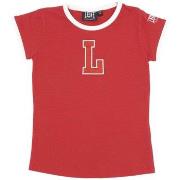 T-shirt Korte Mouw Leone 1947 Girl T-Shirt Short Sleeves College