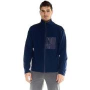 Fleece Jack Leone 1947 Man Wool Sweatshirt Full Zip Lifestyle