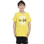 T-shirt Korte Mouw Leone 1947 Boy + Bermuda Sporty 1947