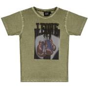 T-shirt Korte Mouw Leone 1947 Boy Short Sleeves Washed