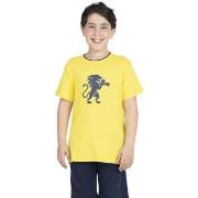 T-shirt Korte Mouw Leone 1947 Boy Short Sleeves Welcome