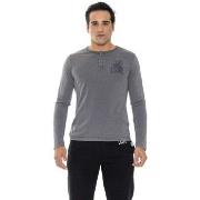 T-Shirt Lange Mouw Leone 1947 Man Long Sleeves Treatments