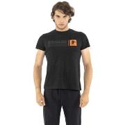 T-shirt Korte Mouw Leone 1947 Man Short Sleeves Tech