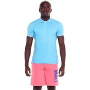 Polo Shirt Korte Mouw Leone 1947 Man Bold Colour