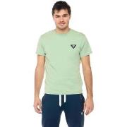 T-shirt Korte Mouw Leone 1947 Man Short Sleeves Patch