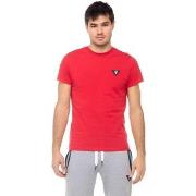 T-shirt Korte Mouw Leone 1947 Man Short Sleeves Patch