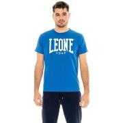 T-shirt Korte Mouw Leone 1947 Man Short Sleeves Big Logo