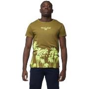 T-shirt Korte Mouw Leone 1947 Man Beach