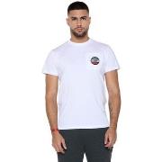 T-shirt Korte Mouw Leone 1947 Man Short Sleeves Varsity